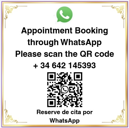 WhatsApp booking QR code