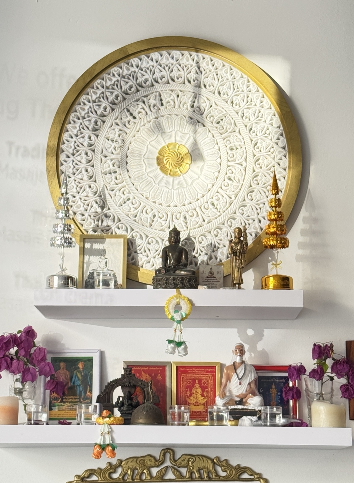 Traditional Thai decorative details